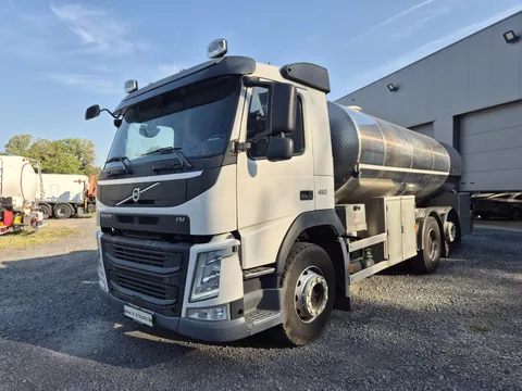 Volvo FM 410 15000L INSULATED INOX TANK - 1 COMP - PUMP