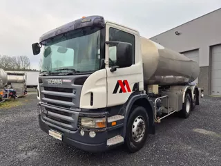 Scania P P340 INSULATED INOX TANK 15000L - 1 COMP - RETARDER