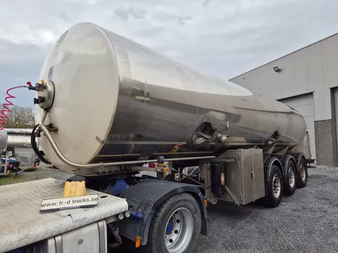 MAISONNEUVE 29000L INSULATED INOX TANK - HYDRAULIC PUMP - SAMPLE TAKING