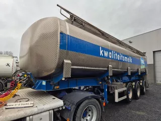 Mafa 30 000L INSULATED INOX TANK - 3 COMP - PUMP