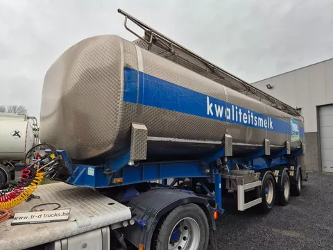 Mafa 30 000L INSULATED INOX TANK - 3 COMP - PUMP