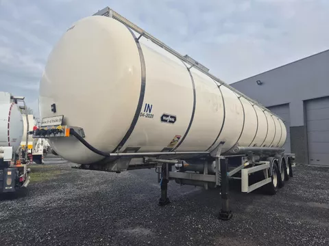 Van Hool 26500L INSULATED INOX TANK - HEATED - 120 &deg;C 18BAR MAX W PRES