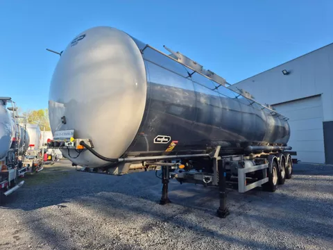 Van Hool 30000L INSULATED INOX TANK - 4 COMP - HEATED