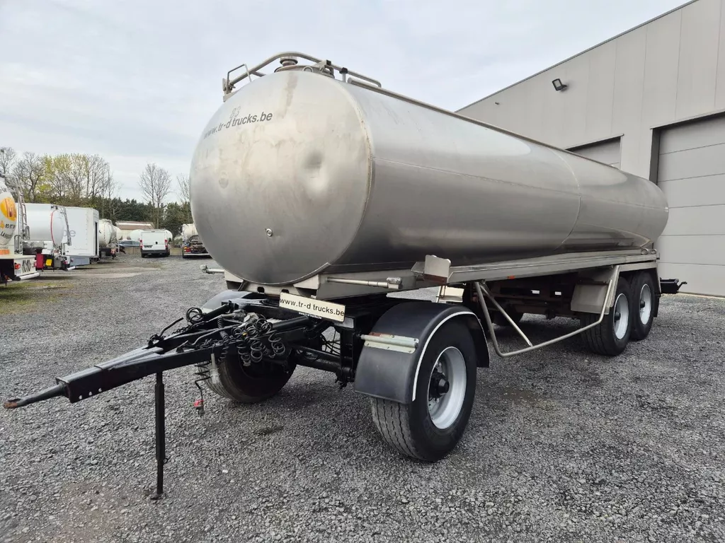 ETA LAMES/LEAF SUSPENSION - 15500L INSULATED INOX TANK