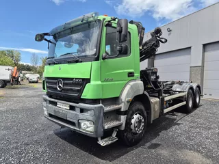Mercedes-Benz Axor 2636 - CRANE HIAB 144B-3 HIDUO - HOOKSYSTEM 6X4