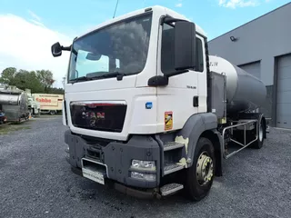 MAN TGS 18.360 11000L INOX TANK INSULATED - 2 COMP