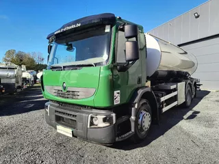 Renault Premium 370 INSULATED INOX TANK 15000L - 2 COMPARTMENTS - RETARDER