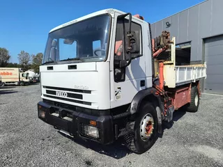 Iveco EuroTech 190 E27 - TIPPER + CRANE FASSI - 350 250KM
