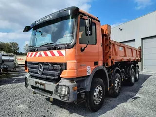 Mercedes-Benz Actros 3236 8X4 - 2 SIDE TIPPER/BI-BENNE