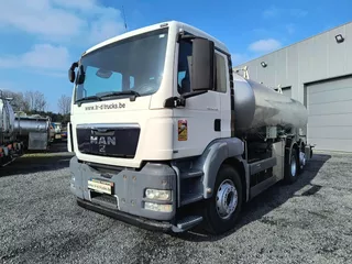 MAN TGS 26.360 15000L INSULATED INOX TANK - 1 COMP - INTARDER