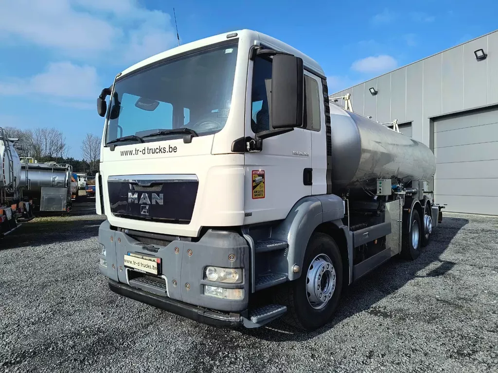 MAN TGS 26.360 15000L INSULATED INOX TANK - 1 COMP - INTARDER
