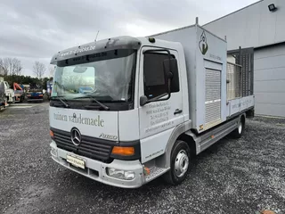 Mercedes-Benz Atego 815 GARDEN - MATERIAL BOX - RAMPS