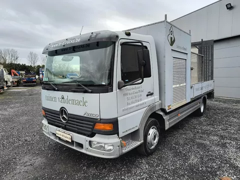 Mercedes-Benz Atego 815 GARDEN - MATERIAL BOX - RAMPS